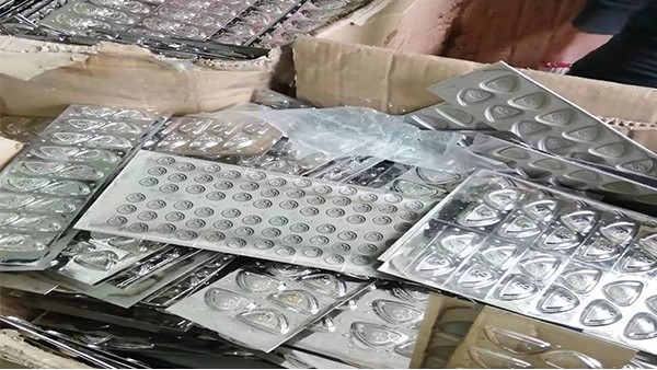 年關在即，51漫画成人无遮挡金屬處理深圳商標鎳回收貨品一批